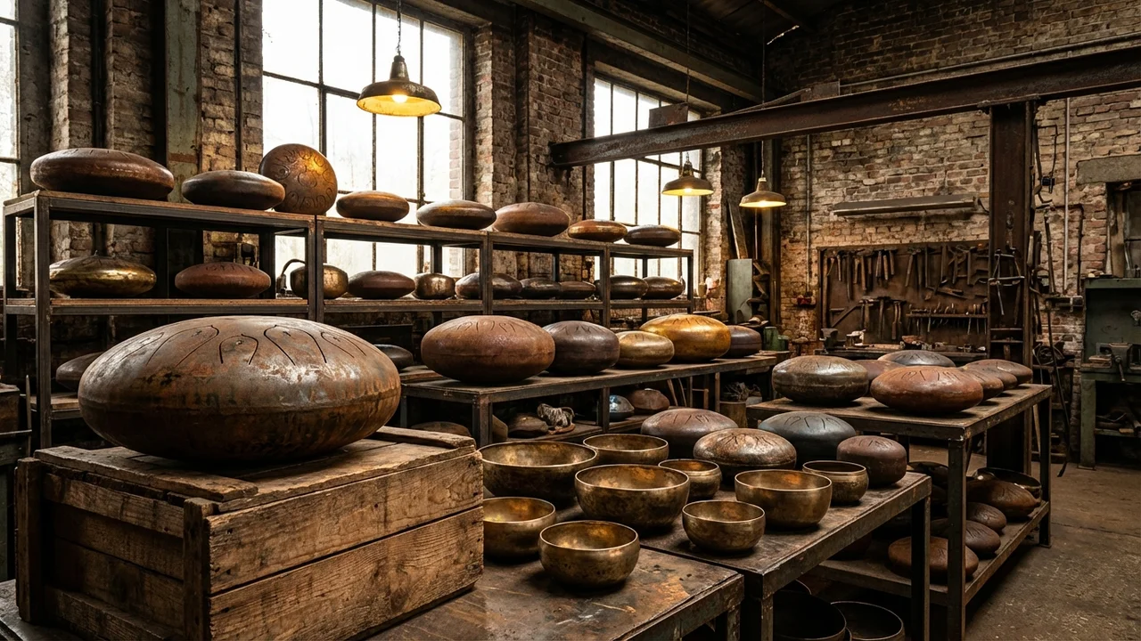 Instrumenty z metalu z recyklingu - 1