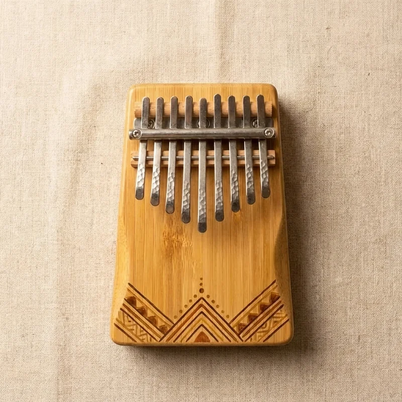 Bamboo Kalimba — 8-Key Pentatonic Starter Thumb Piano - 2