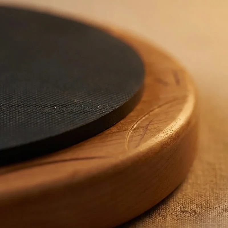 Rubber Practice Pad — 8-Inch Silent Training Surface - 3