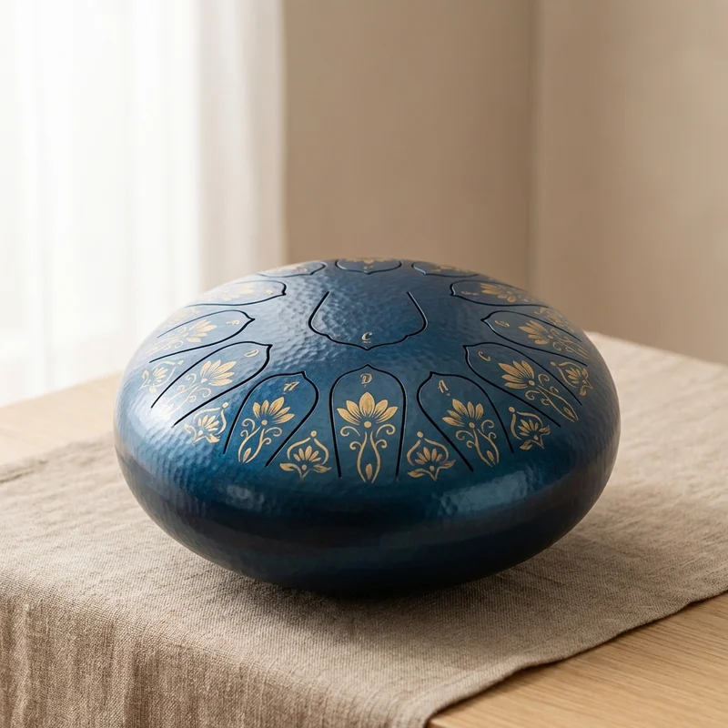 Stalowy Bęben Językowy — 11 Tonów D-moll do Medytacji - 1