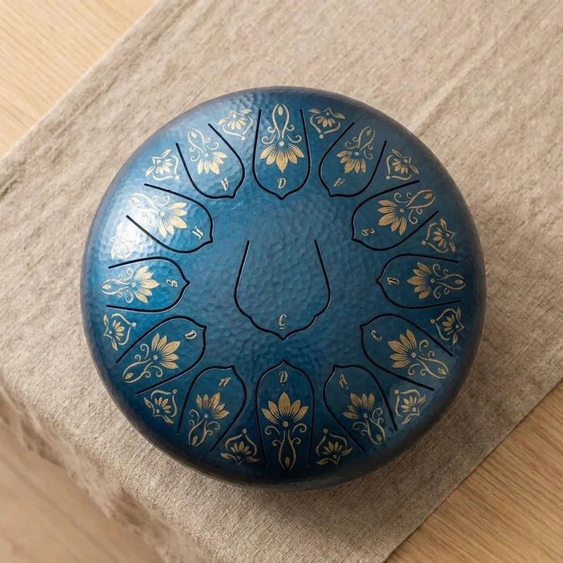 Stalowy Bęben Językowy — 11 Tonów D-moll do Medytacji - 2