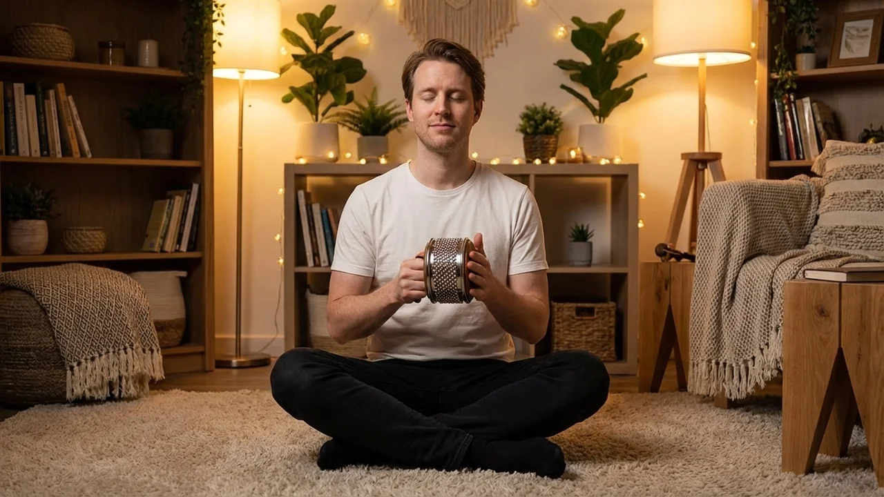 Cabasa ze Stalowymi Koralikami — Średnia Chromowana Profesjonalna - 5