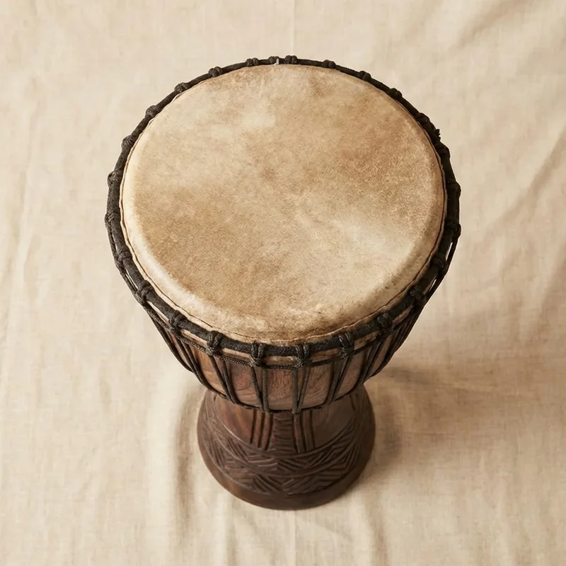 Malijskie djembe strojone liną — 13