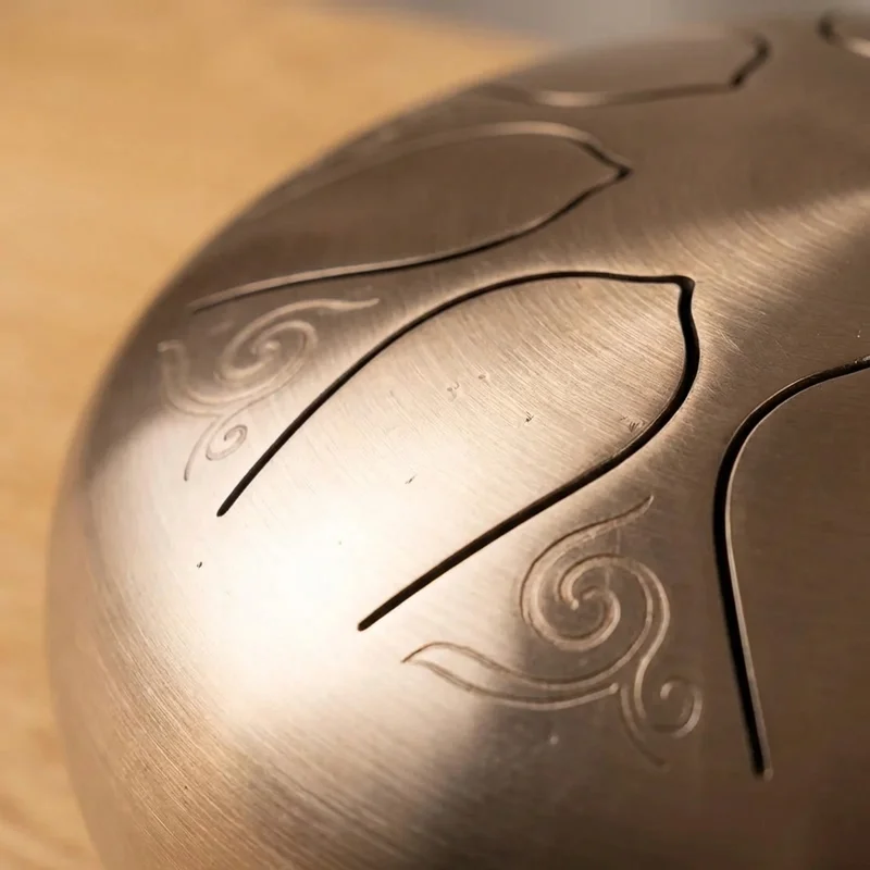 Zestaw Startowy Tongue Drum — 8-Tonowy Bęben Stalowy z Torbą i Śpiewnikiem - 3