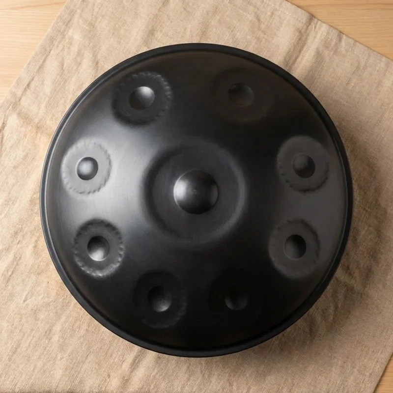 Podróżny Handpan Pygmy — 8 Tonów Kompaktowy 45cm Azotowany - 2