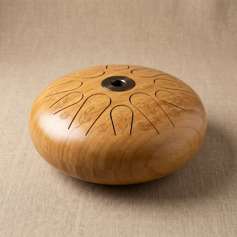 Bambusowy Bęben Medytacyjny — G-dur Rytm Ziemi - 1