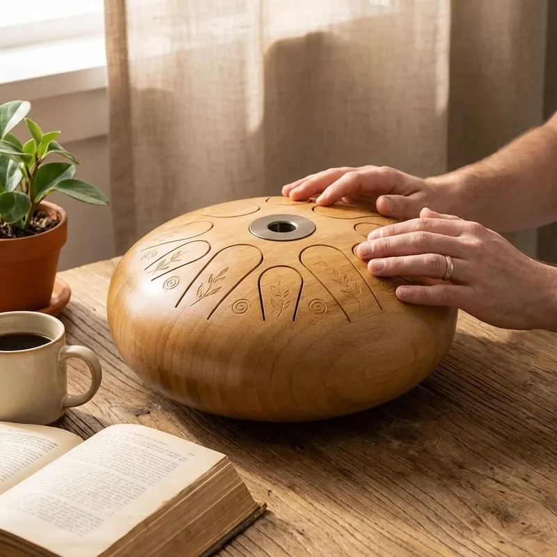 Bamboo Meditation Drum — G Major Earth Rhythm - 4