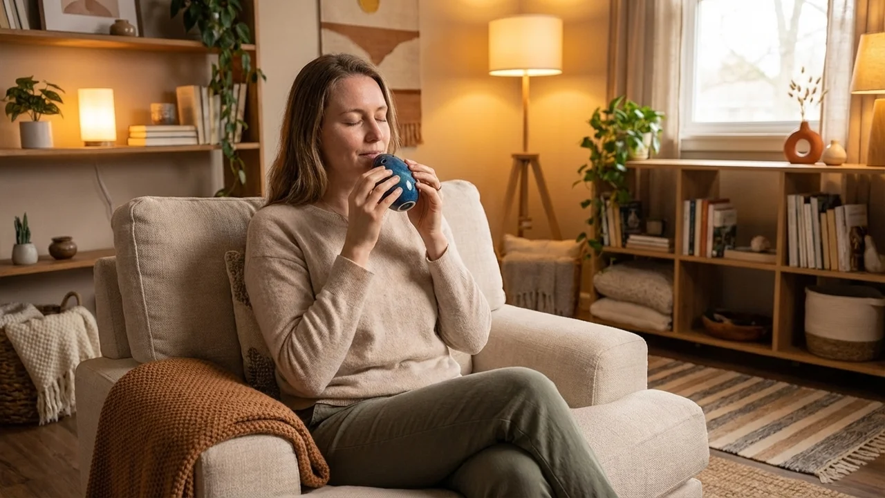 Ceramic Ocarina — Soprano F Ocean Blue - 5