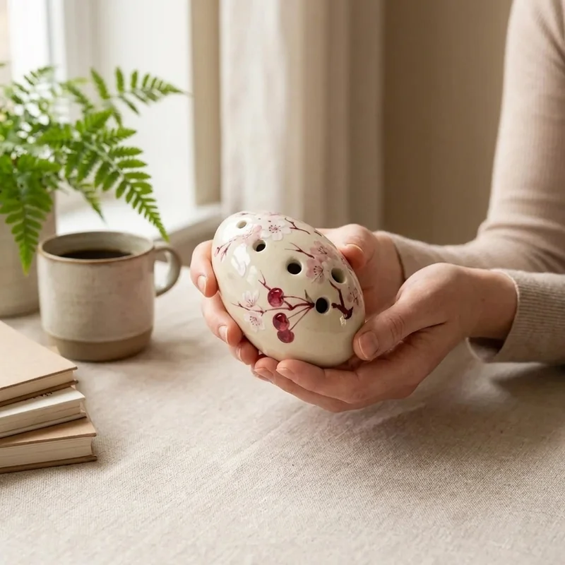 Okaryna porcelanowa — Alt G kwiat wiśni - 4