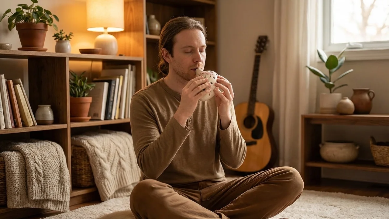 Okaryna porcelanowa — Alt G kwiat wiśni - 5