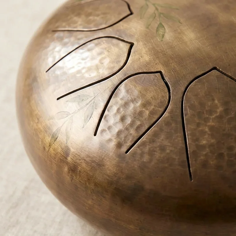 Recycled Steel Tongue Drum — 11 Notes C Major Eco-Forged - 3