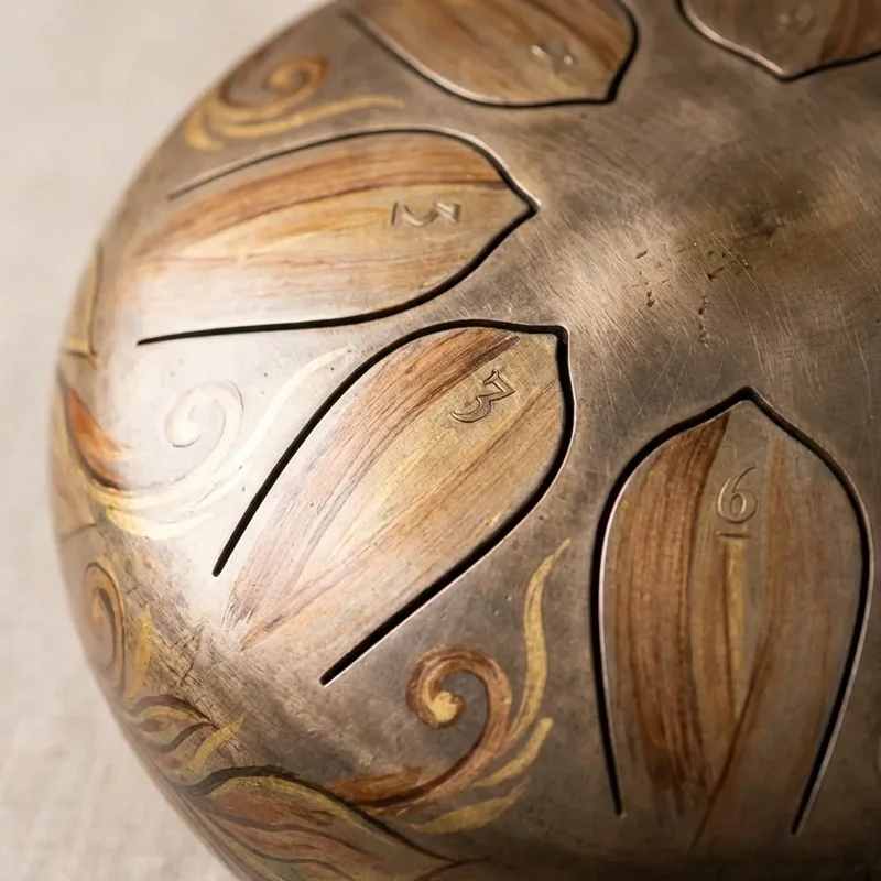 Stalowy Bęben Językowy — Zestaw Odkrywcy 8 Tonów D-dur z Pałkami i Torbą - 3