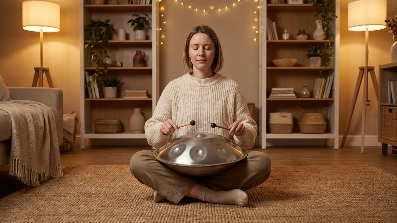 Mini steel pan — C-dur, pierwszy bęben dla dzieci - 5