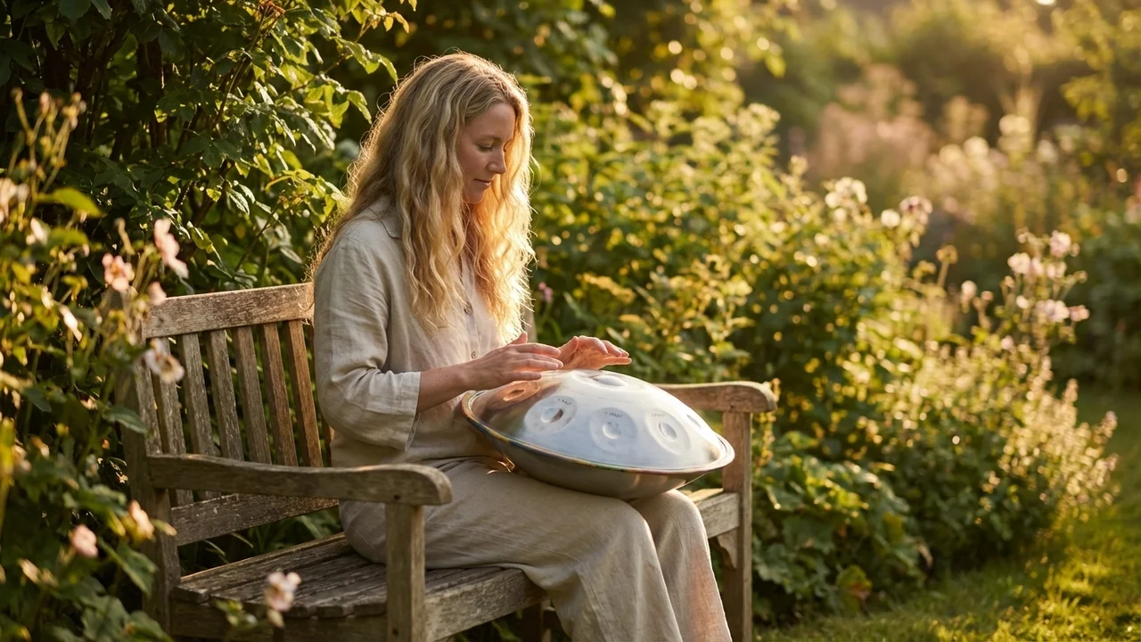 Mini steel pan — C-dur, pierwszy bęben dla dzieci - 6