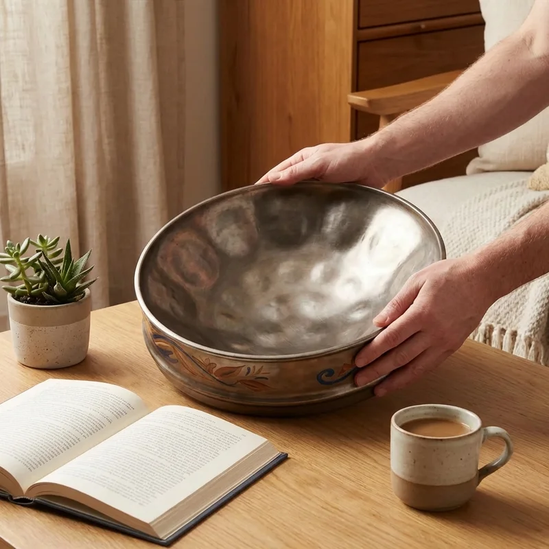 Tenorowy steel pan — D-dur, jasny karnawałowy ton - 4