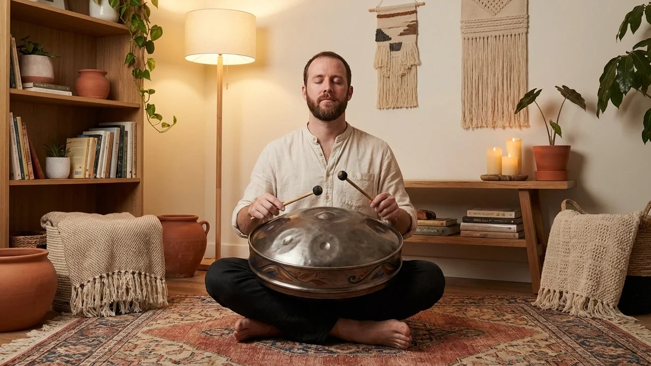 Tenorowy steel pan — D-dur, jasny karnawałowy ton - 5