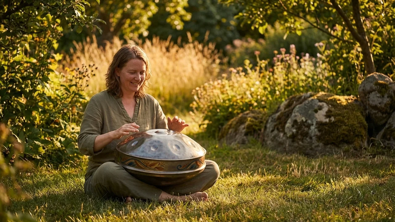 Tenorowy steel pan — D-dur, jasny karnawałowy ton - 6