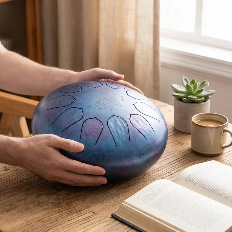 Stalowy Bęben Językowy — C-dur 11 Tonów Eteryczne Wykończenie - 4