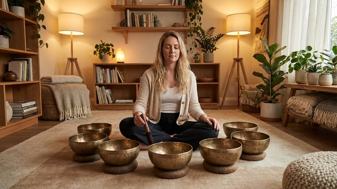 Seven-Bowl Chakra Set — Handcrafted Tibetan Singing Bowls - 5